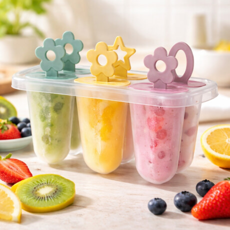 Molde para helados caja x6 TRANSPARENTE