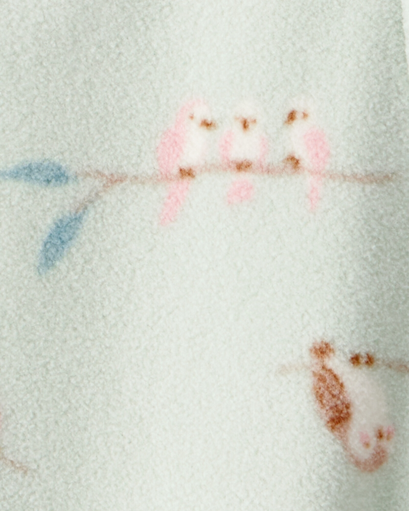 Pijama una pieza de micropolar, con pie, diseño búhos Pijama una pieza de micropolar, con pie, diseño búhos