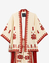 Kimonos Kimono Corto Estampado Bohemio - Combinacion Bicolor