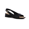 Sandalia Comfortflex Taco 4cm Negro