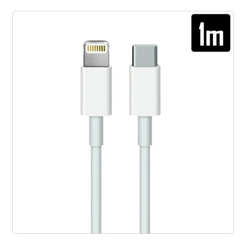 Cable Original Apple USB-C a Lightning 1M Cable Original Apple USB-C a Lightning 1M