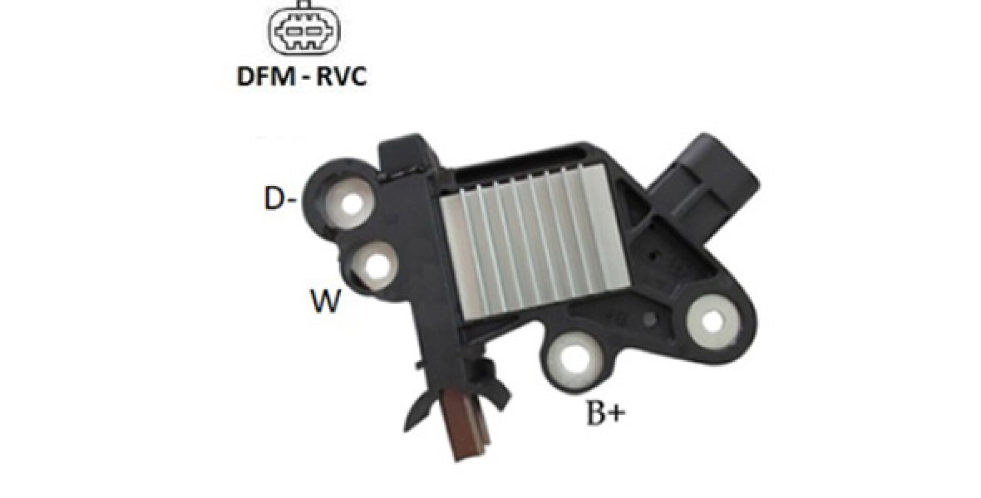 REGULADOR VOLTAJE CHEVROLET ONIX-PRISMA-COBALT BOSCH=RNB.220776 DUNCAN 