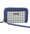Billetera Lorenza Telar Rayado Cielo C/Azul