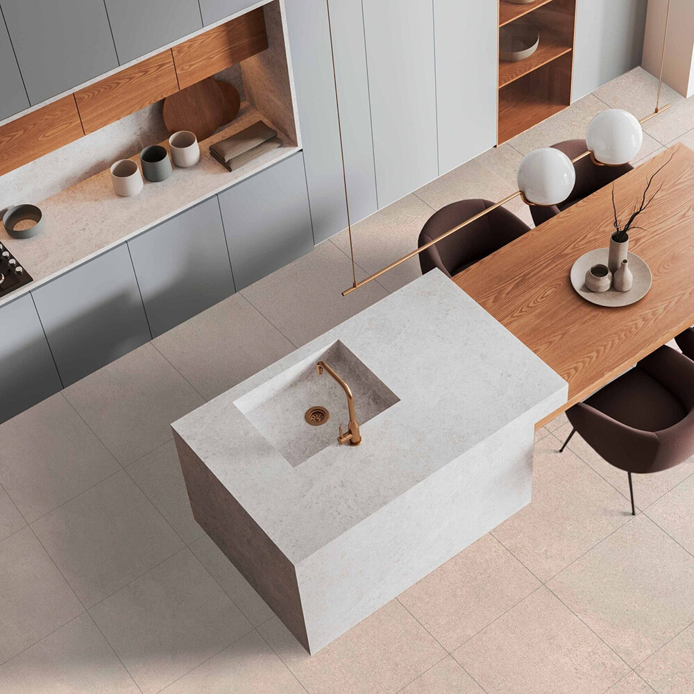 CERÁMICA PARA PISO PORTLAND BEIGE "A" 53X53 CM Cerámica Para Piso Portland Beige "a" 53x53 Cm