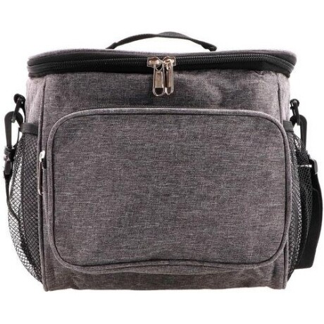 Bolso lunchera conservador de alimentos Arye 10 Litros Gris/Negro