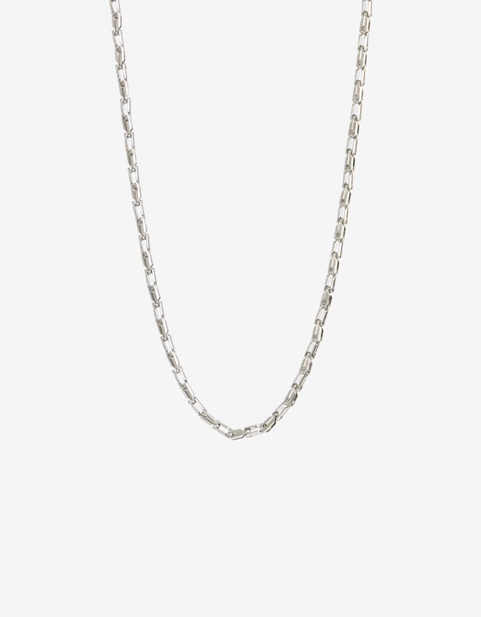 Collar Corto De Acero Men´s Collection 