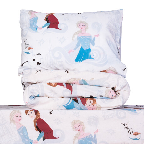 SABANAS KIDS ALGODON BLANCO DISNEY FROZEN