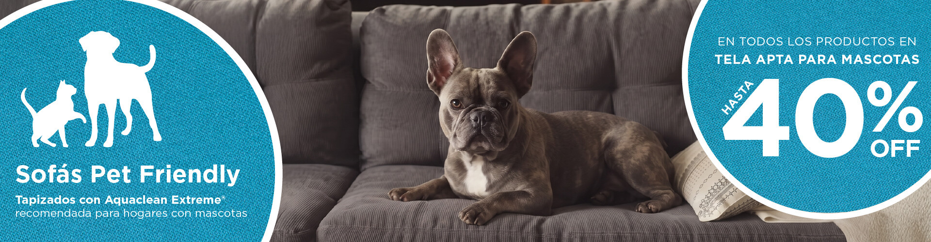 Sofas PET FRIENDLY - Aquaclean