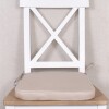 Almohadón para silla Beige – 37×40 cm