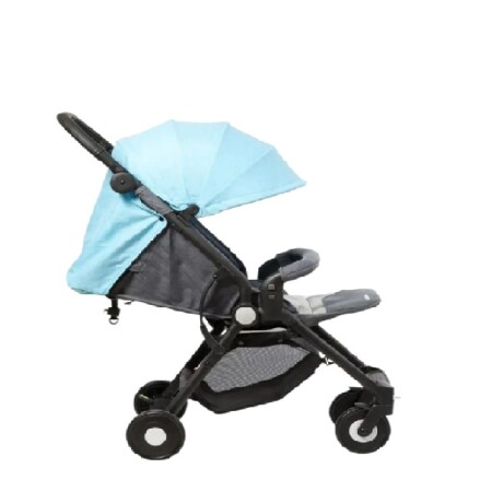 Coche Nik con capota de lluvia Light Blue