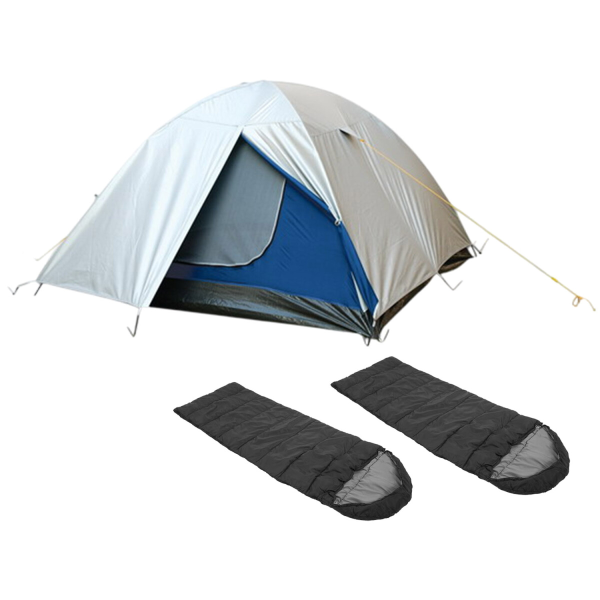 Combo Arye Carpa 483 Igloo 3/4 Personas + 2 Sobres de Dormir 