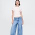 FRCH SS MOD RIB ABBRV TEE NEW OFF WHITE