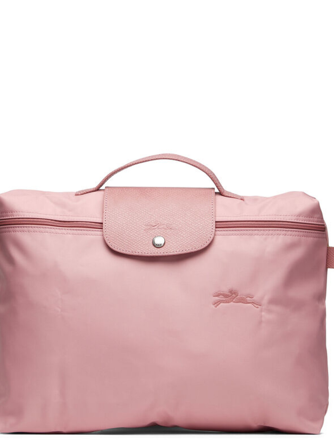 Longchamp -Maletín Le pliage Green,plegable de nylon Rosado