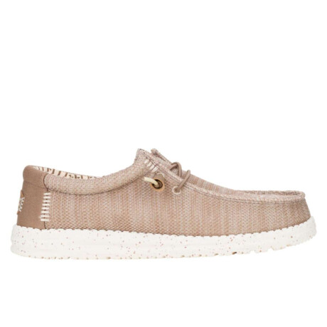 Zapatos Hey Dude Wally Stretch Mesh Beige
