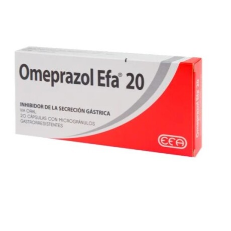 Omeprazol Efa 20 mg x30 comp Omeprazol Efa 20 mg x30 comp