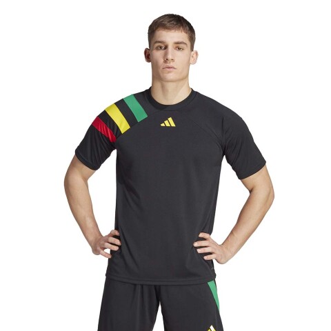 Fortore23 Jsy - Hombre Black/team Green/team Yellow/t