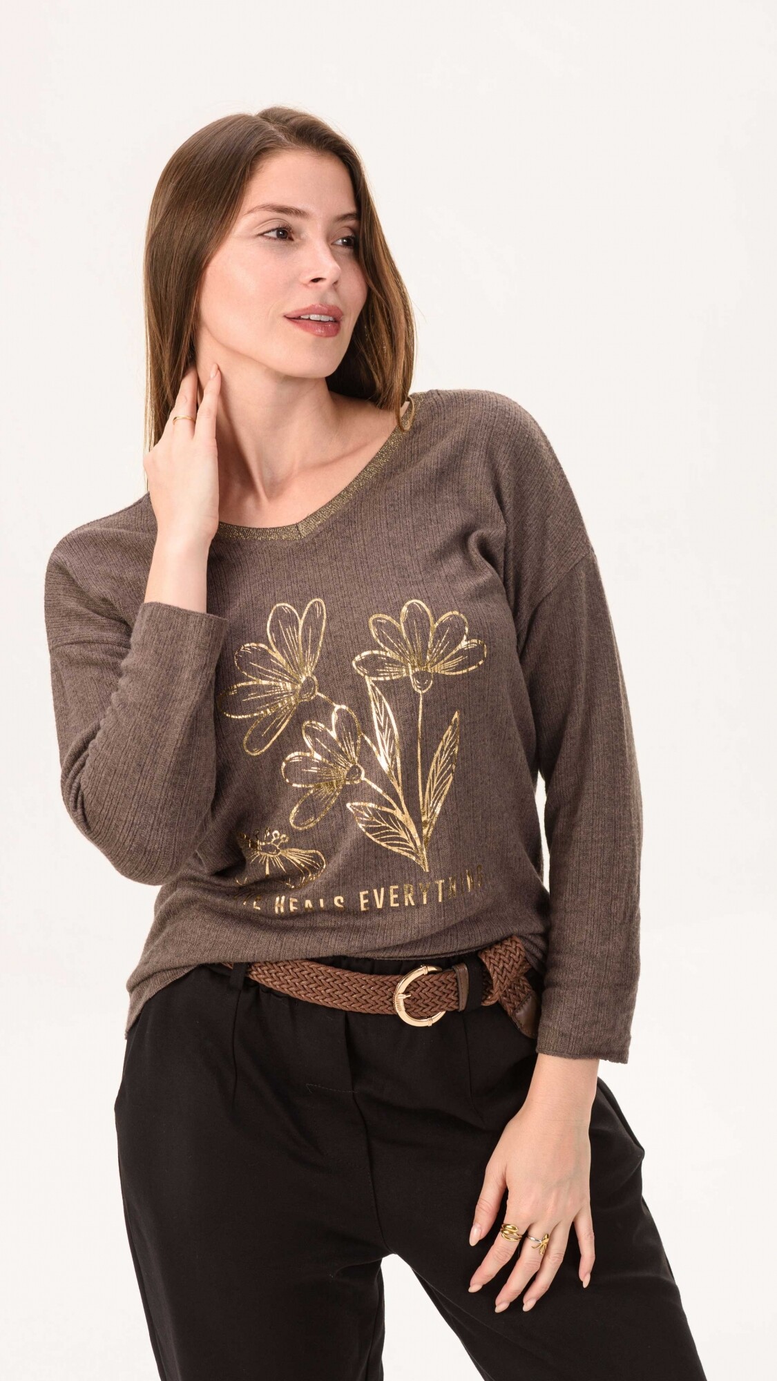 Sweater Ágatha Marrón