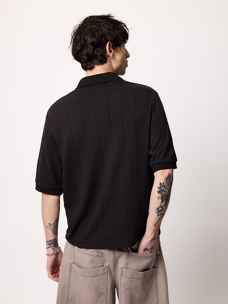 REMERA M/C GALBAN DIXIE Negro