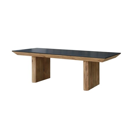 MESA DE COMEDOR MADERA NEGRO VOLCANO