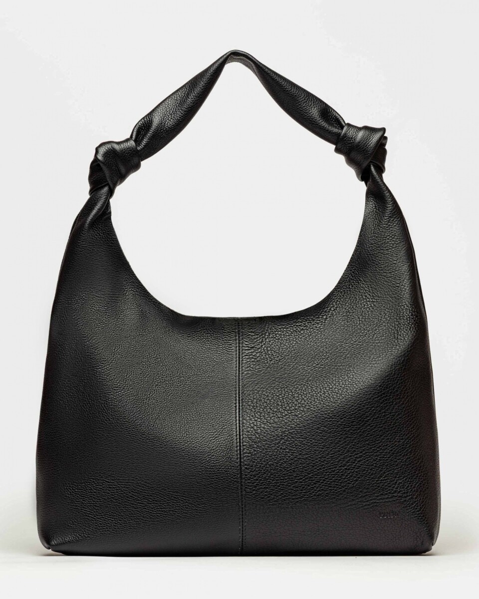 Cartera al hombro Juana en Cuero - Negro 
