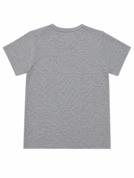 REMERA FELIPE TEEN III GRIS MELANGE M