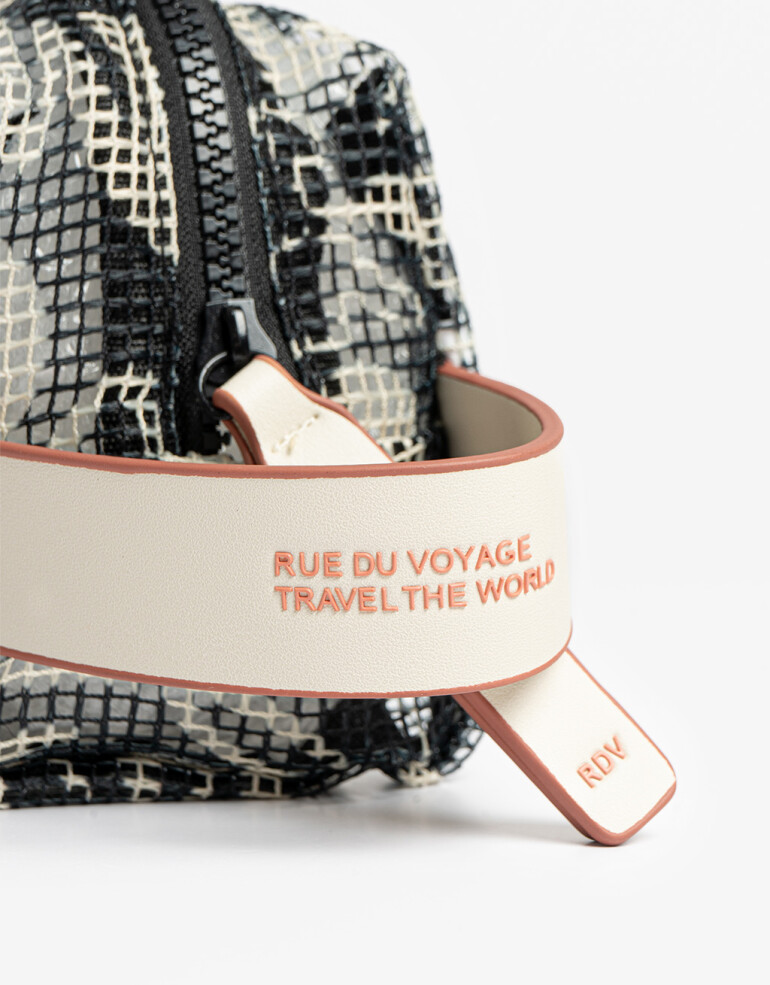 Porta Cosméticos Portacosméticos De Viaje - Combinacion Bicolor