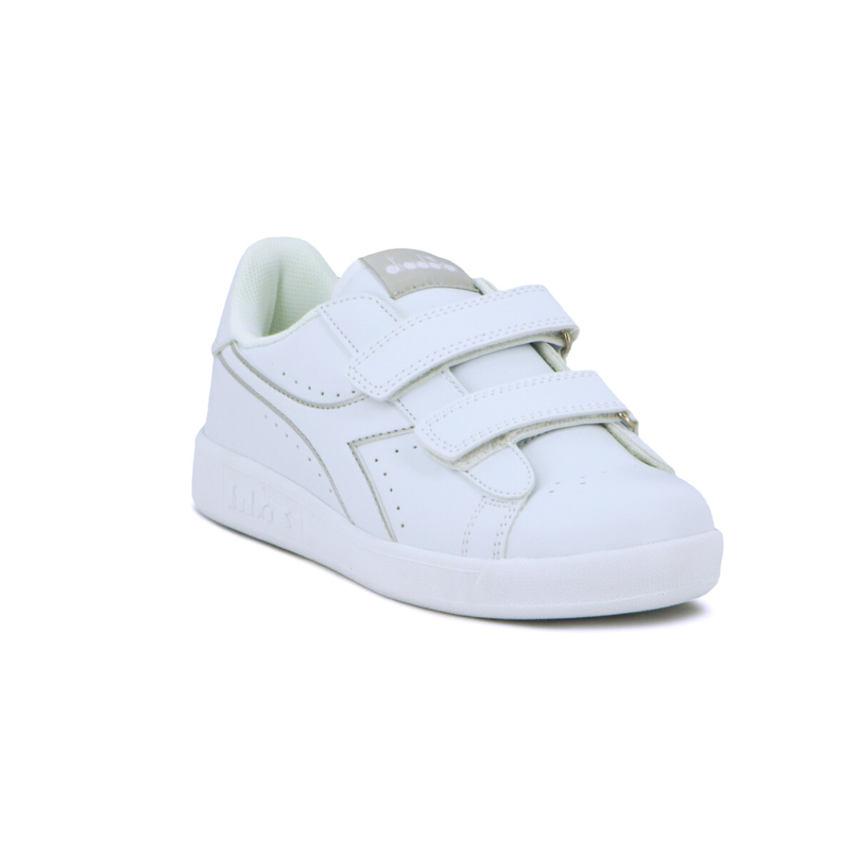 Diadora Champion Niño KNOCK ON Velcro L Blanco/Blanco - Blanco-Blanco 