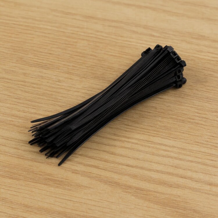 PRECINTOS 50CM X 100 UNIDADES NEGRO