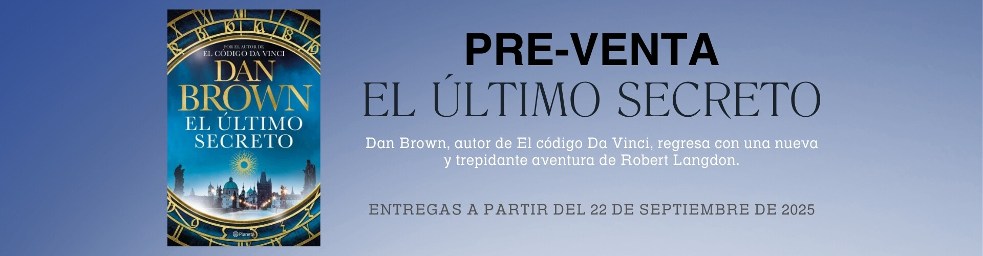 PRE-VENTA. El último secreto.