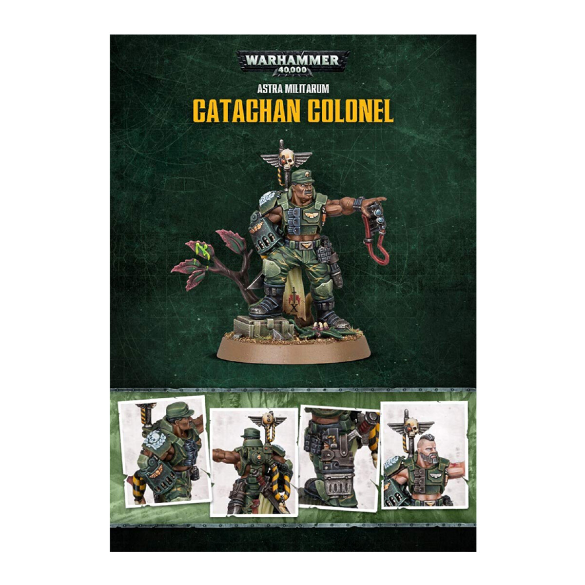 Warhammer 40K Astra Militarum Catchan Colonel 