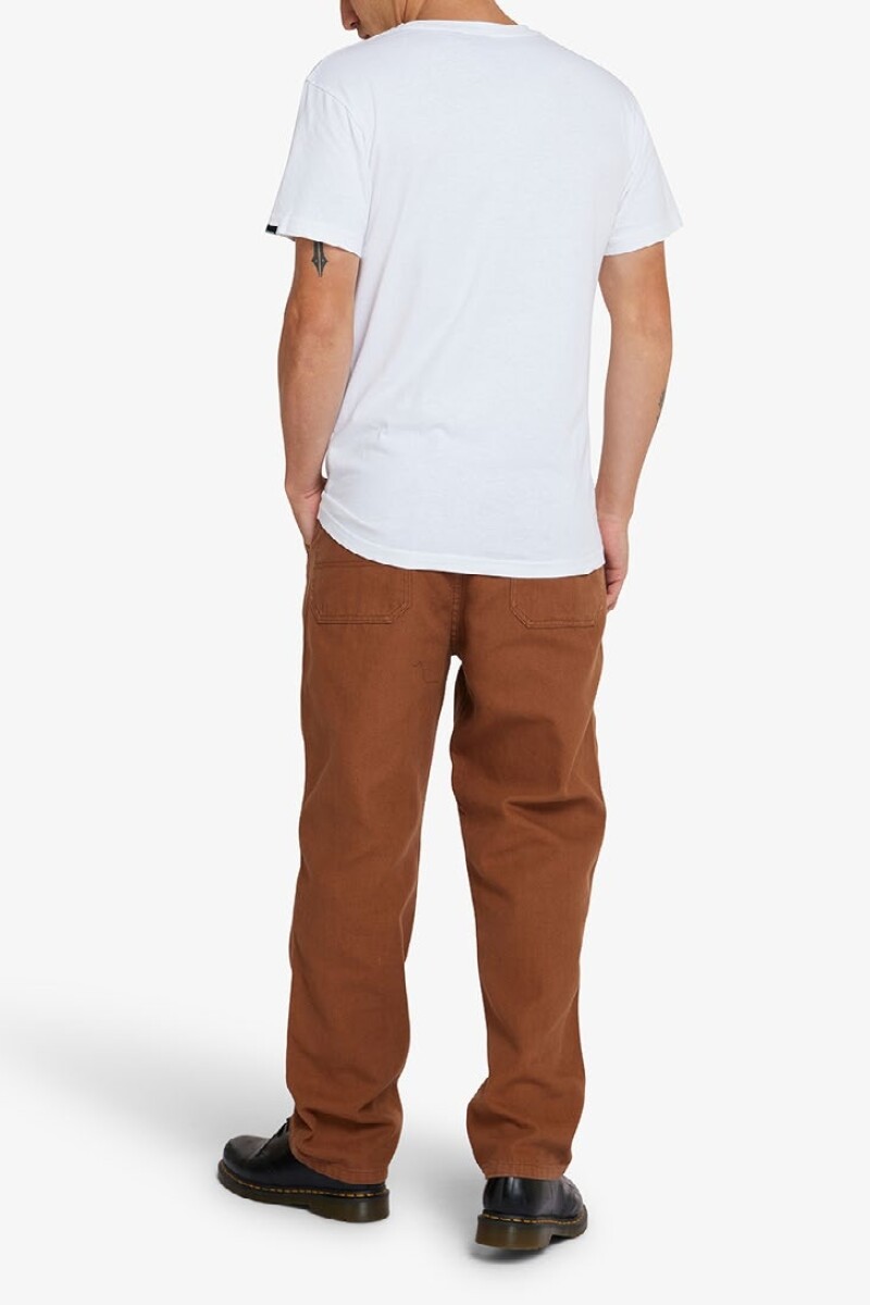 Too Busy To Work Pant Marron