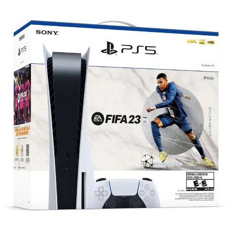 Consola PS5 PlayStation 5 con disco + Voucher Juego FIFA 23 Consola PS5 PlayStation 5 con disco + Voucher Juego FIFA 23