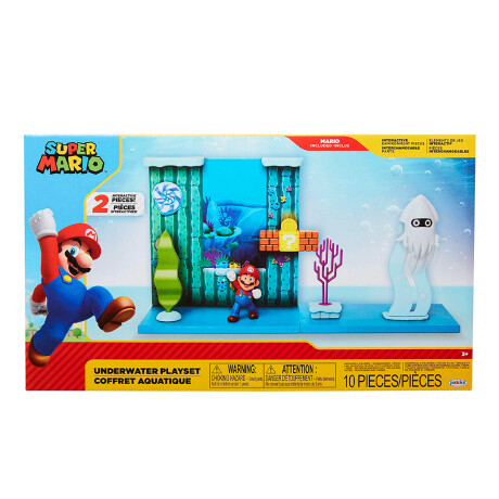 Set Figura Super Mario Underwater World Playset 001
