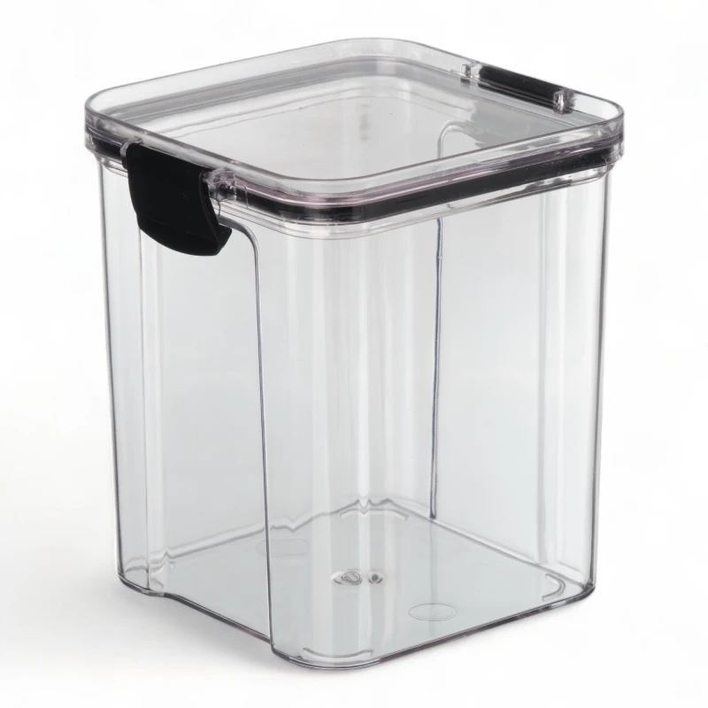 Contenedor Recipiente Hermetico Organizador 950ml Sin Color