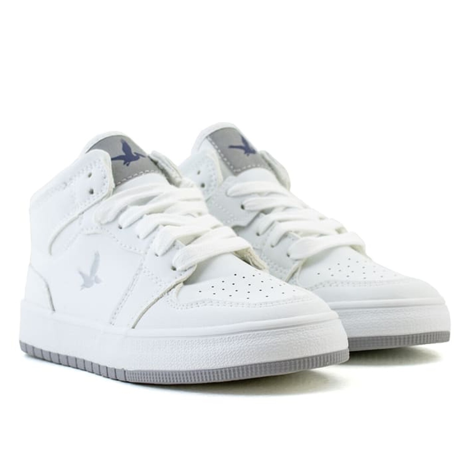 Championes Santa Barbara Urban Hi de Niños Blanco — Macri Life