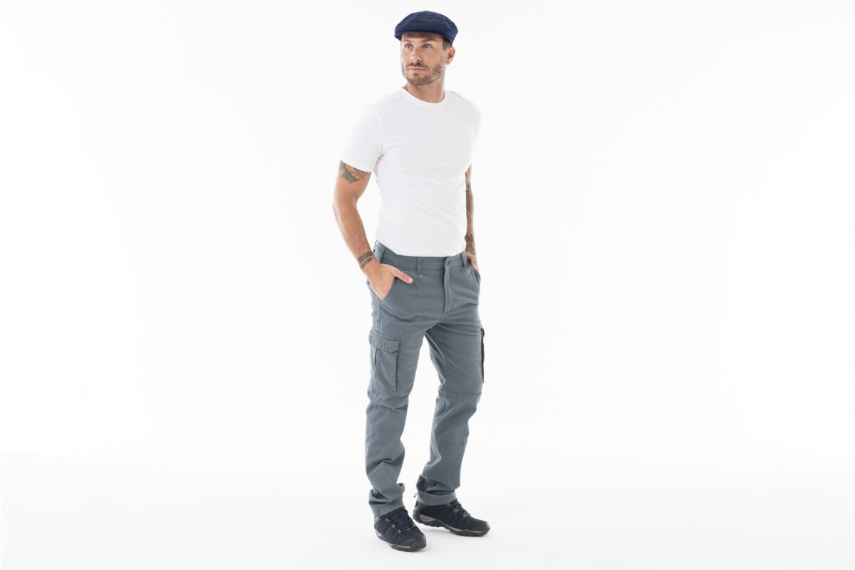 PANTALON CARGO FLEX Piedra