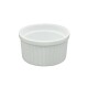 Ramequin circular porcelana 9x4,5 cm BLANCO