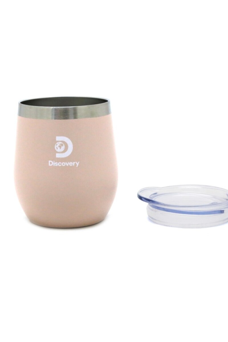 Mate y tapa de Acero Rosa - Discovery Rosa