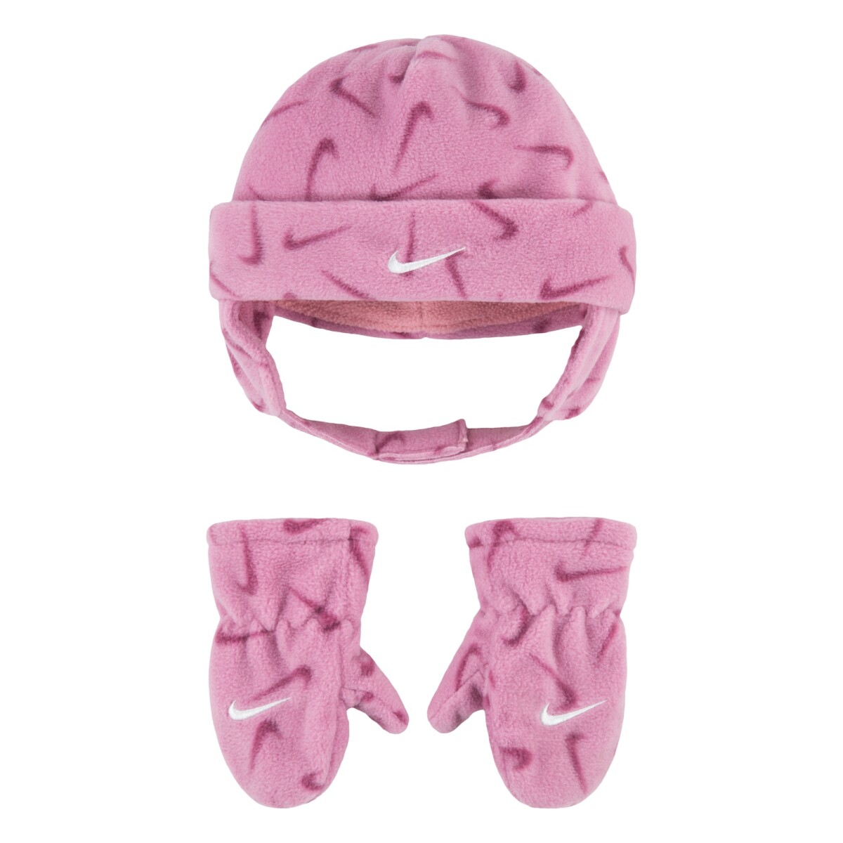 Set Nike Printed Fleece Trappe de Niños - Rosado 