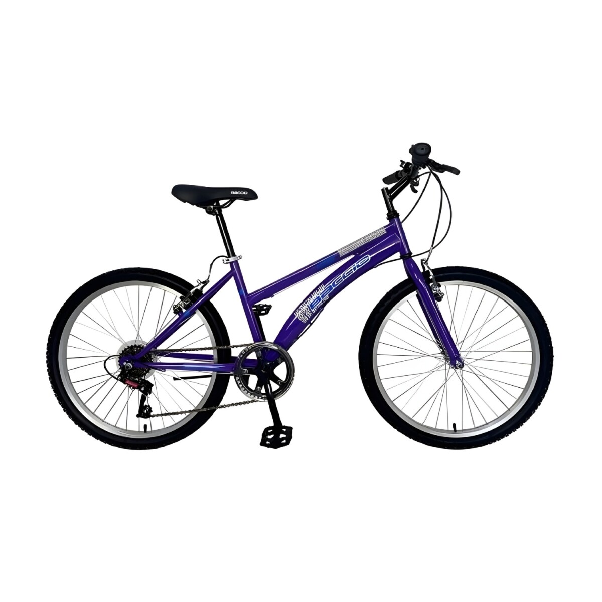 Bicicleta Baccio Alpina Lady Montaña rodado 26 con 6 cambios - Violeta 
