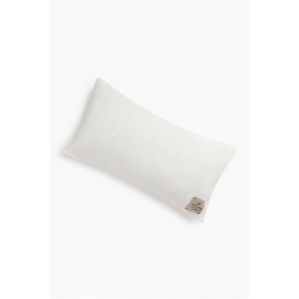 Funda de almohadón LINO Blanco - Small