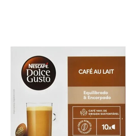CAPSULAS DOLCE GUSTO (04) AU LAIT PACK X 10 CAPSULAS DOLCE GUSTO (04) AU LAIT PACK X 10