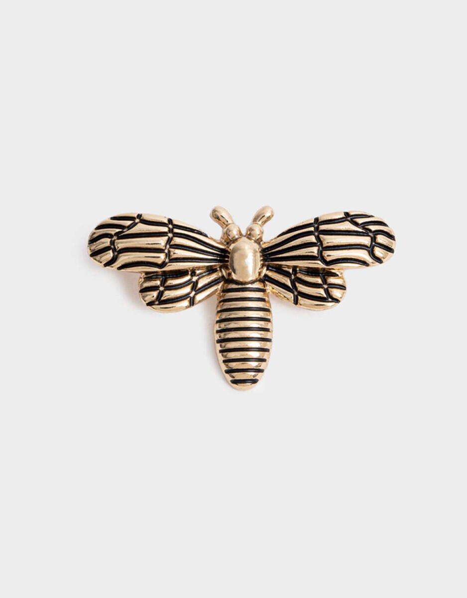 Prendedor De Metal - Dorado Antique Gold 
