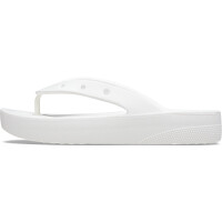 Ojotas Crocs Classic Flip Platform Blanco