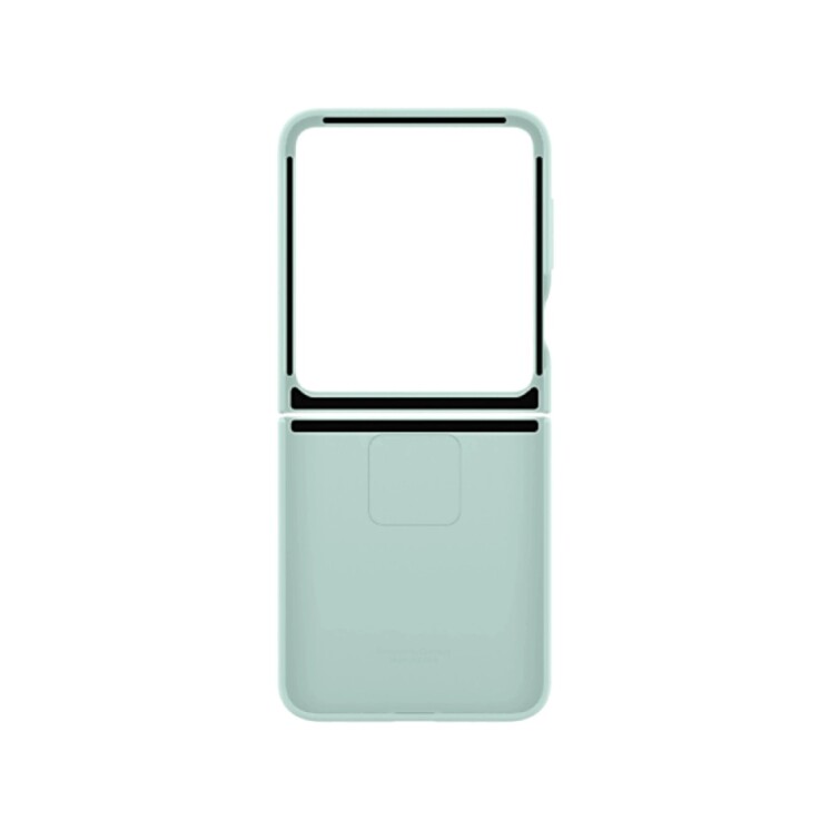Funda Samsung Silicone Case con Anillo para Galaxy Z Flip6 Green