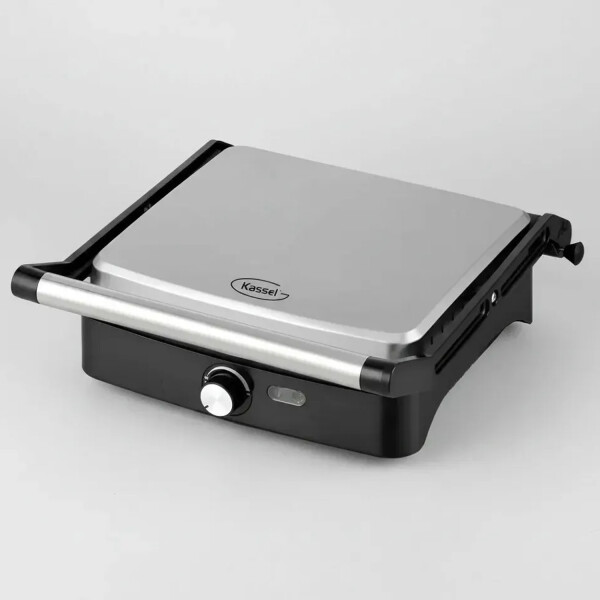 Sandwichera Con Grill Eléctrico Inox Ks-geinox5 SANDWICHERA GRILL KASSEL KS-GEINOX5