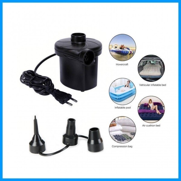 Inflador Eléctrico Ac 220v Colchón Pelota Piscina Globos Inflador Eléctrico Ac 220v Colchón Pelota Piscina Globos
