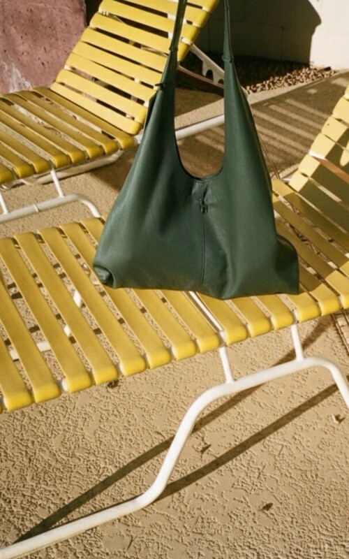 Cartera de cuero Oslo Verde Gastado