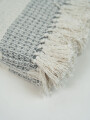 Manta Lineas Gris
