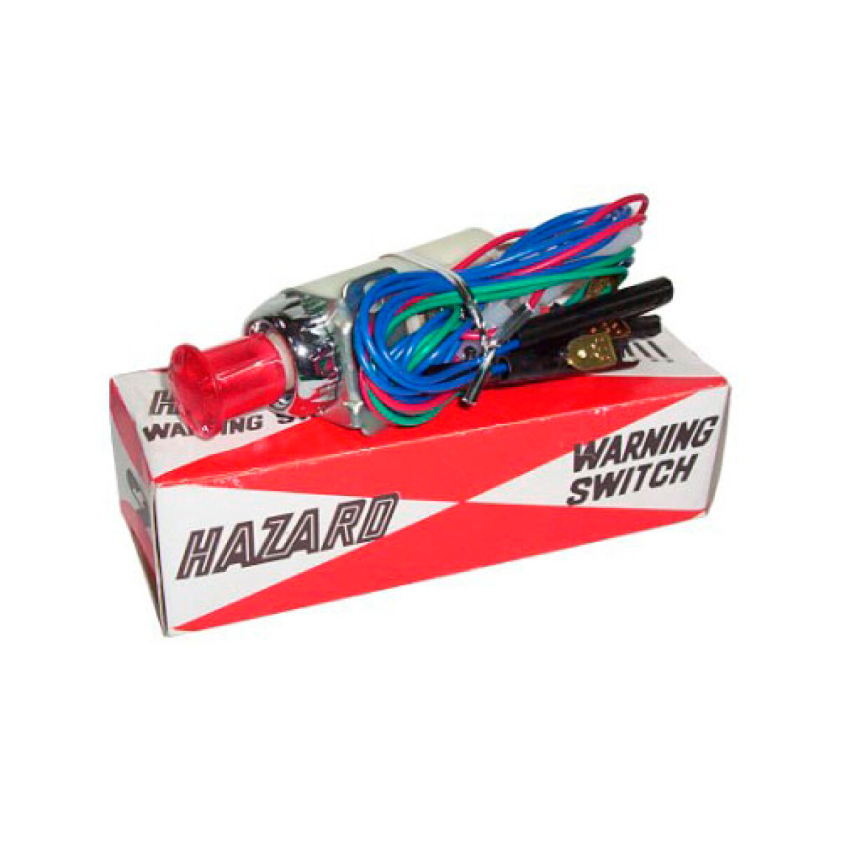 LLAVE BOTON TABLERO - BALIZA UNIVERSAL C/LUZ 12V - 